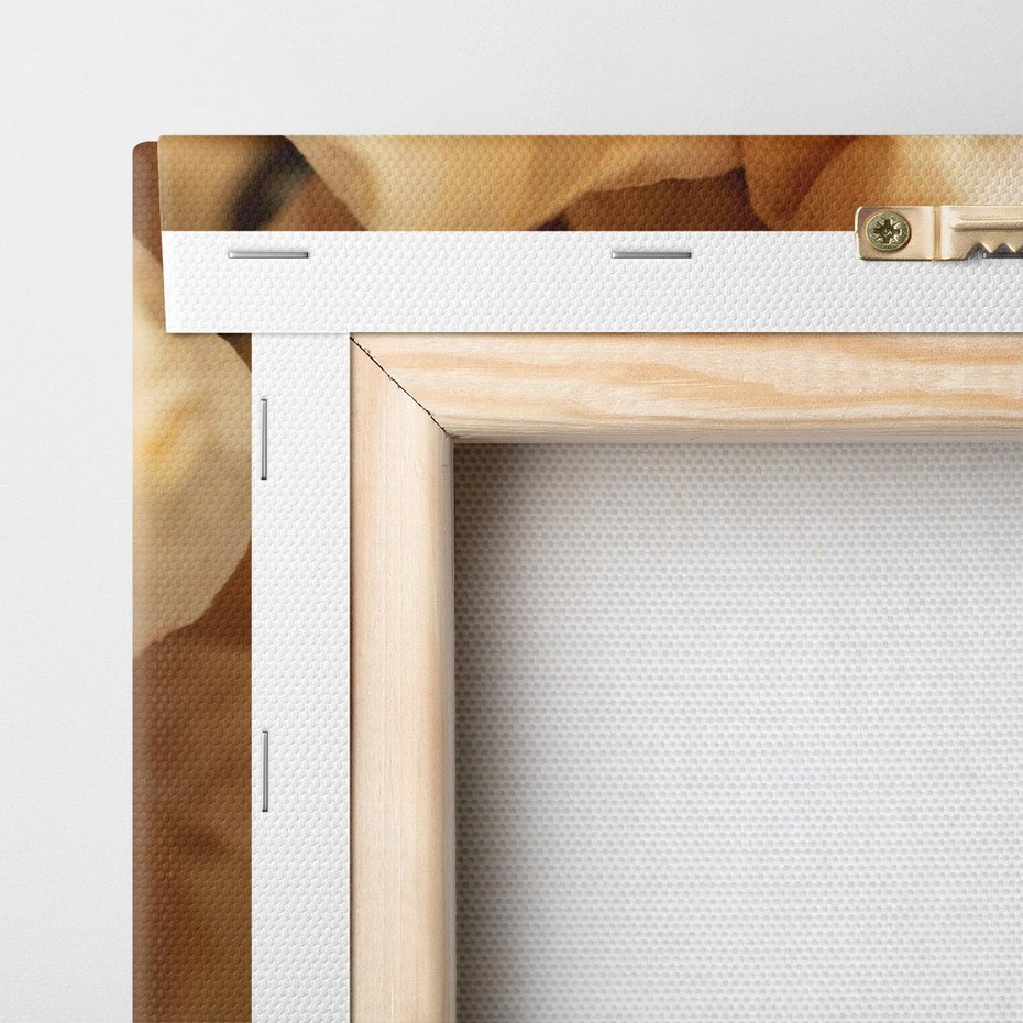 Obraz na płótnie 80x120 - Zjawiskowe zasuszone kwiaty - zasuszone, kwiaty