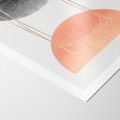 Plakat bez ramy 30x40 - Sztuka Abstrakcji - minimalistyczny boho obraz, abstrakcyjny