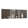 Obraz na płótnie 90x30 - Magia miasta nocą - miasto, noc