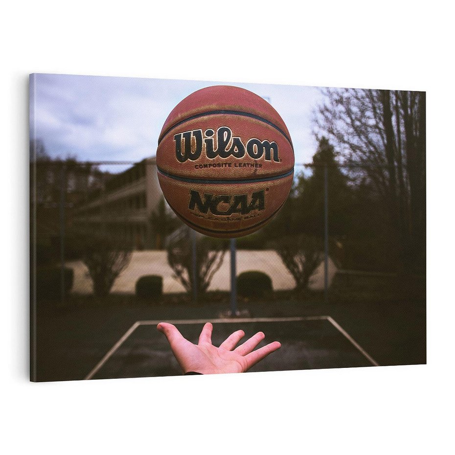 Obraz na płótnie 120x80 - Koszykarskie Pasmo Zwycięstw - koszykówka, piłka