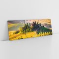 Obraz na płótnie 150x50 - Pejzaż w perspektywie - pejzaż, perspektywa