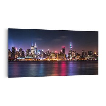 Obraz na płótnie 120x60 - Ameryka w oczach Nowego Jorku - Ameryka, USA