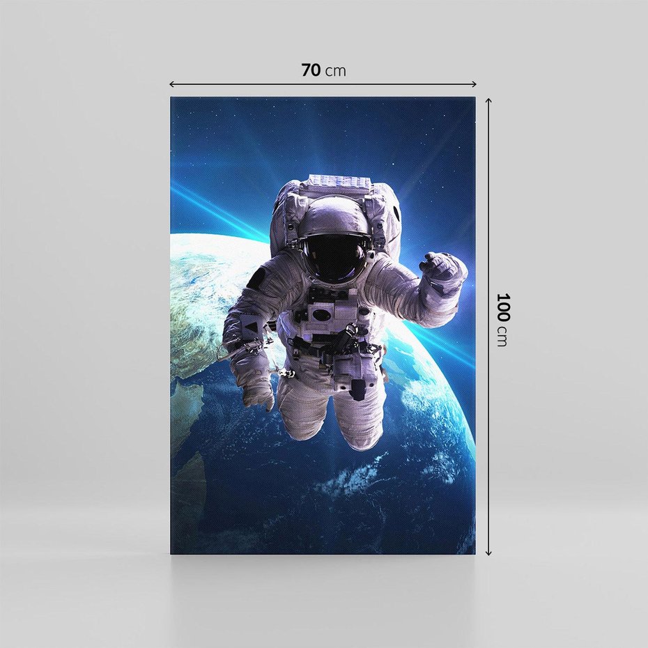 Obraz na płótnie 70x100 - Kosmiczna przygoda - kosmos, astronauta
