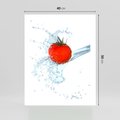 Plakat bez ramy 40x50 - Apetyczna KuchniaNowoczesna Ekspresja - pomidor, jedzenie