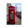 Plakat bez ramy 30x40 - Londyńska budka telefoniczna - budka, telefoniczna