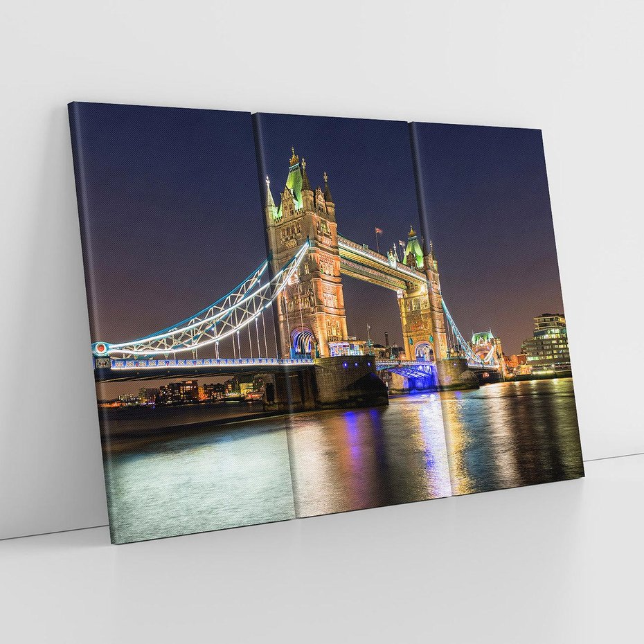 Obraz na płótnie 120x80 - Ikoniczny Tower Bridge - Most, Londyn