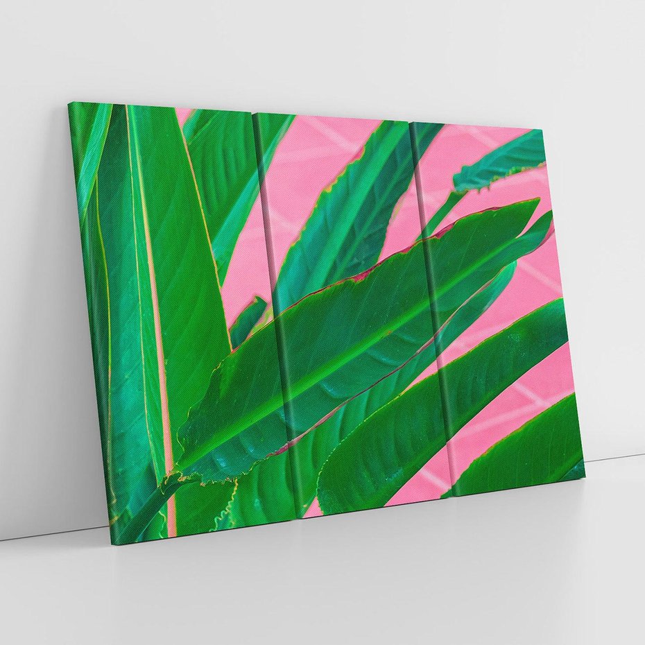 Obraz na płótnie 120x80 - Odezwij się do przeszłości - liście, retro