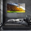Obraz na płótnie 120x60 - Pasja Sportu - stadion, piłka nożna