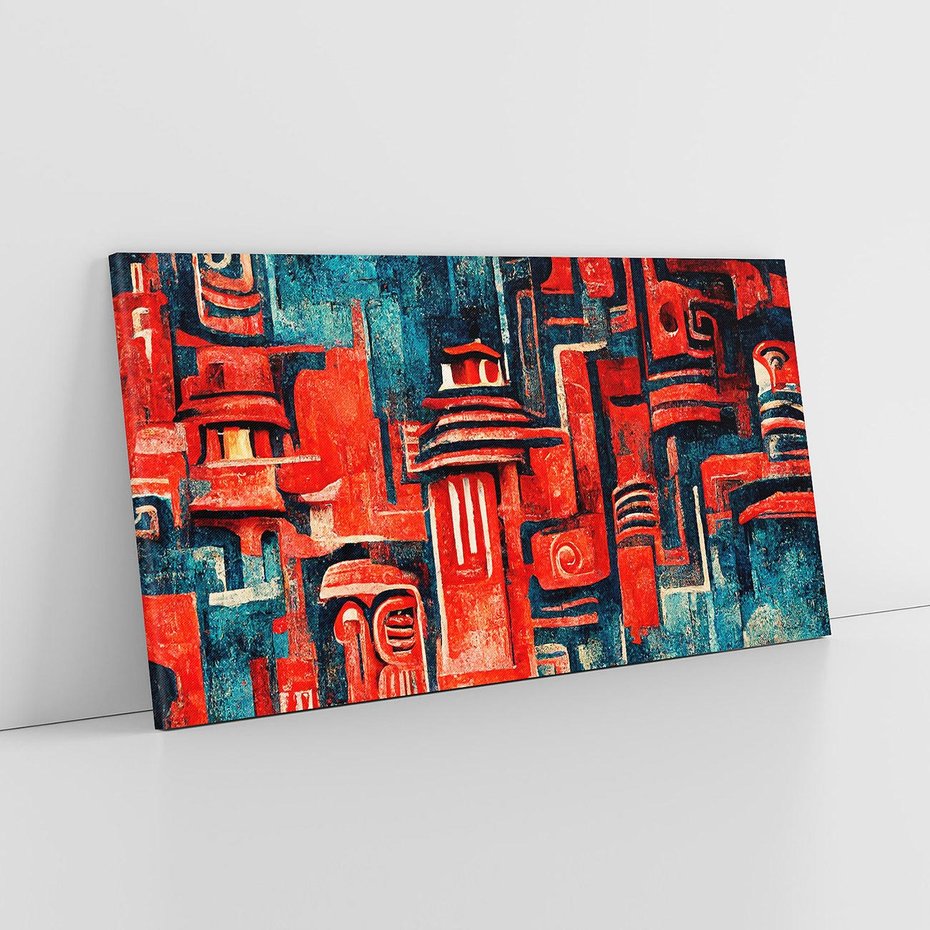 Obraz na płótnie 100x50 - Mistyka Wschodnich Światów - orientalna sztuka, nawiązanie do Japonii