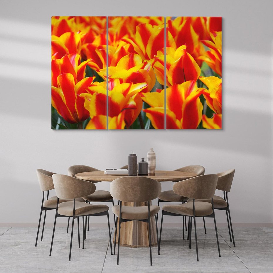 Obraz na płótnie 120x80 - Kwiatowa natura - kwiat, kwiaty