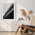 Plakat bez ramy 40x50 - Architektura Stopniowa - architektura, budynki