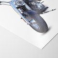 Plakat bez ramy 30x40 - Motocykl w ruchu - motor, bike