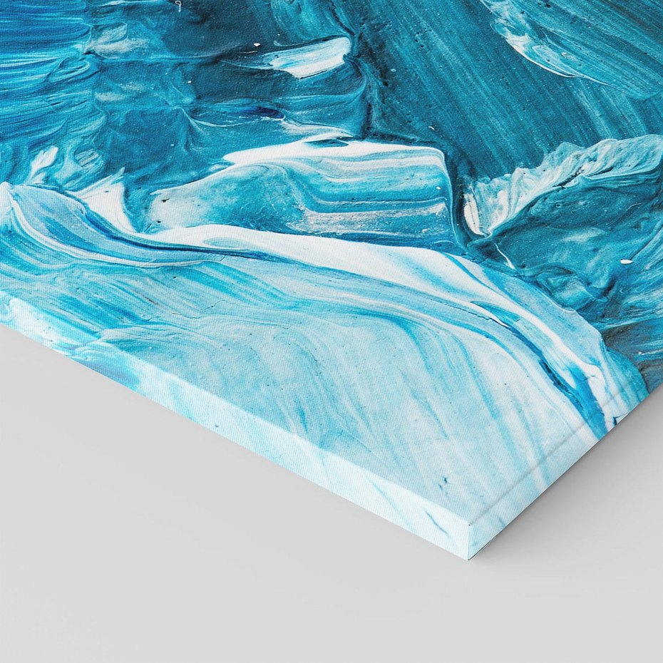 Obraz na płótnie 30x30 - Wyrazista abstrakcja w akwareli - abstrakcja, akwarela