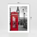 Plakat bez ramy 30x40 - Budka w Londynie - Londyn, budka