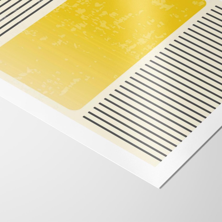 Plakat bez ramy 50x70 - Geometryczna Harmonia - geometria, nowoczesny plakat