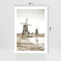 Plakat bez ramy 50x70 - Wiejskie Młyny: Rustykalna Fotografia - młyny, rustykalna fotografia