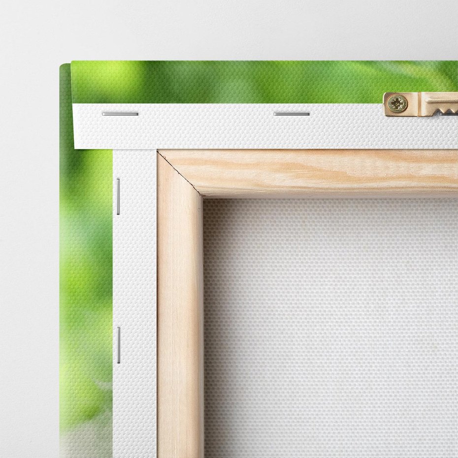 Obraz na płótnie 120x60 - Spokój w bambusowym SPA - bambus, SPA