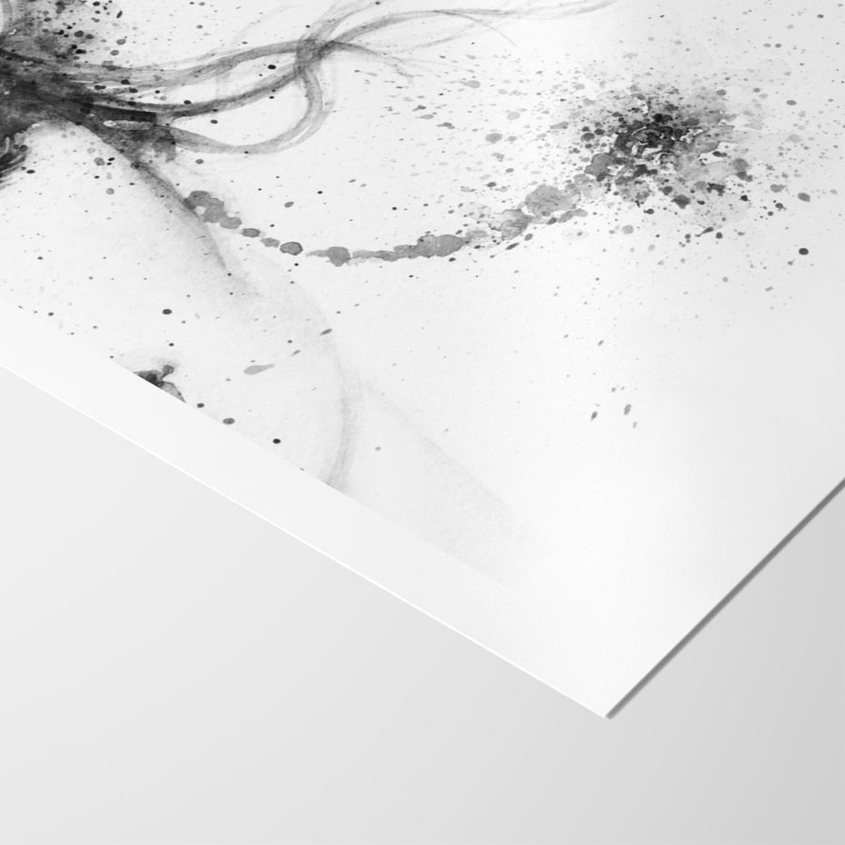 Plakat bez ramy 30x40 - Eksplozja Kolorów - akwarela, abstrakcja