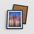 Plakat w ramie 40x50 - Nowy Jork: pulsujące miasto - Nowy Jork, miasto - rama czarna