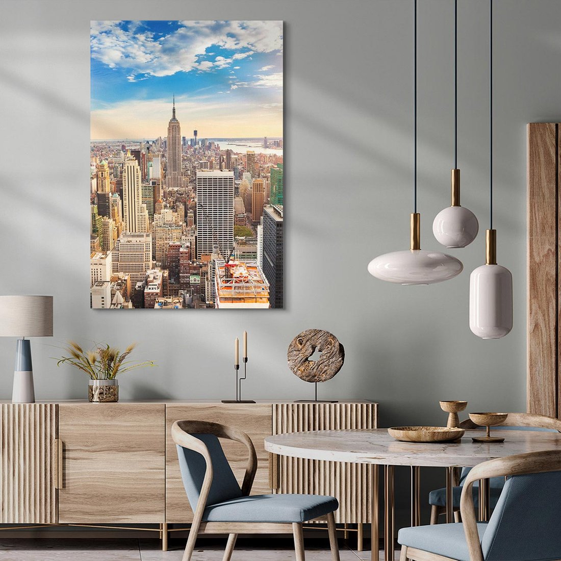 Obraz na płótnie 80x120 - Pulsujące Serce Nowego Jorku - Manhattan, Nowy Jork