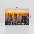 Obraz na płótnie 70x50 - Magiczny Frankfurt - miasto kontrastów - Frankfurt, Niemcy