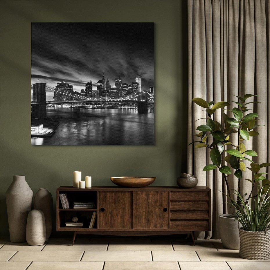 Obraz na płótnie 60x60 - Manhattan - pulsujące serce Nowego Jorku - Manhattan, New