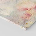 Obraz na płótnie 60x60 - Miękka Melodia Pasteli - olejne płótno, pastelowe kolory