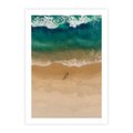 Plakat bez ramy 50x70 - Oaza Relaksu - plaża, morze