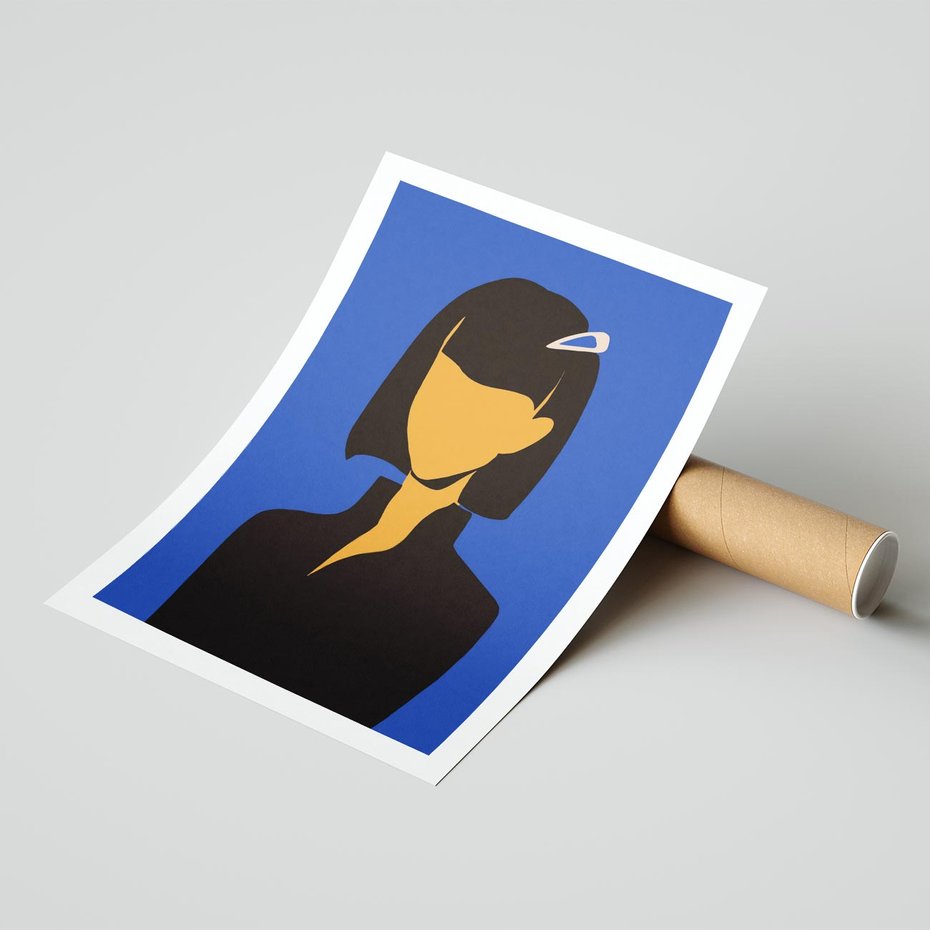 Plakat bez ramy 21x30 - Energetyczne Zestawienie - sztuka nowoczesna, plakat