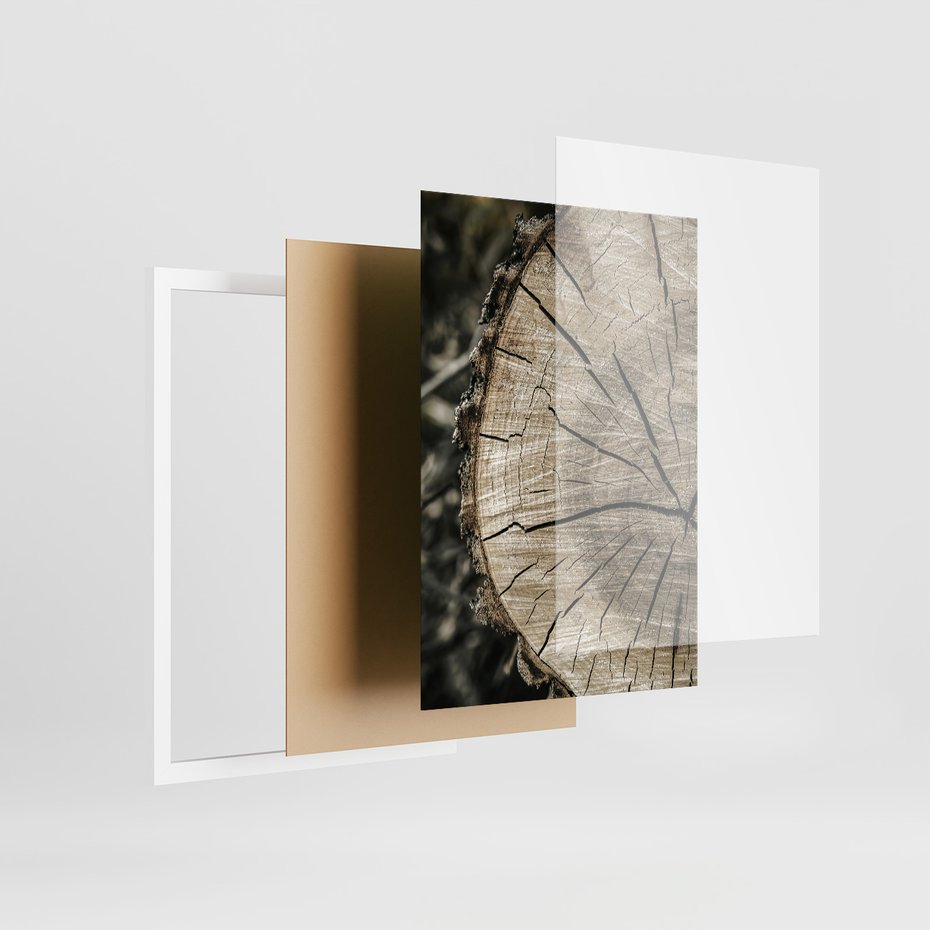 Zestaw obrazy w ramie 50x70 galeria - Stare, klimatyczne, domki, kłódka - rama biała