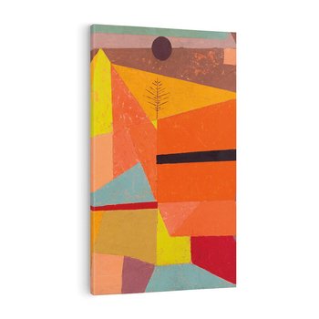 Obraz na płótnie 80x120 - Joyful Mountain Landscape 1929, Paul Klee - Reprodukcja - reprodukcja, obraz na płótnie