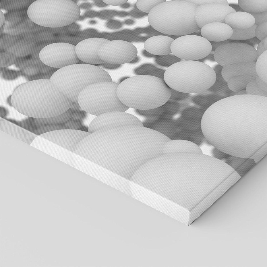 Obraz na płótnie 30x30 - Abstrakcyjne balony w locie - kule, abstrakcja