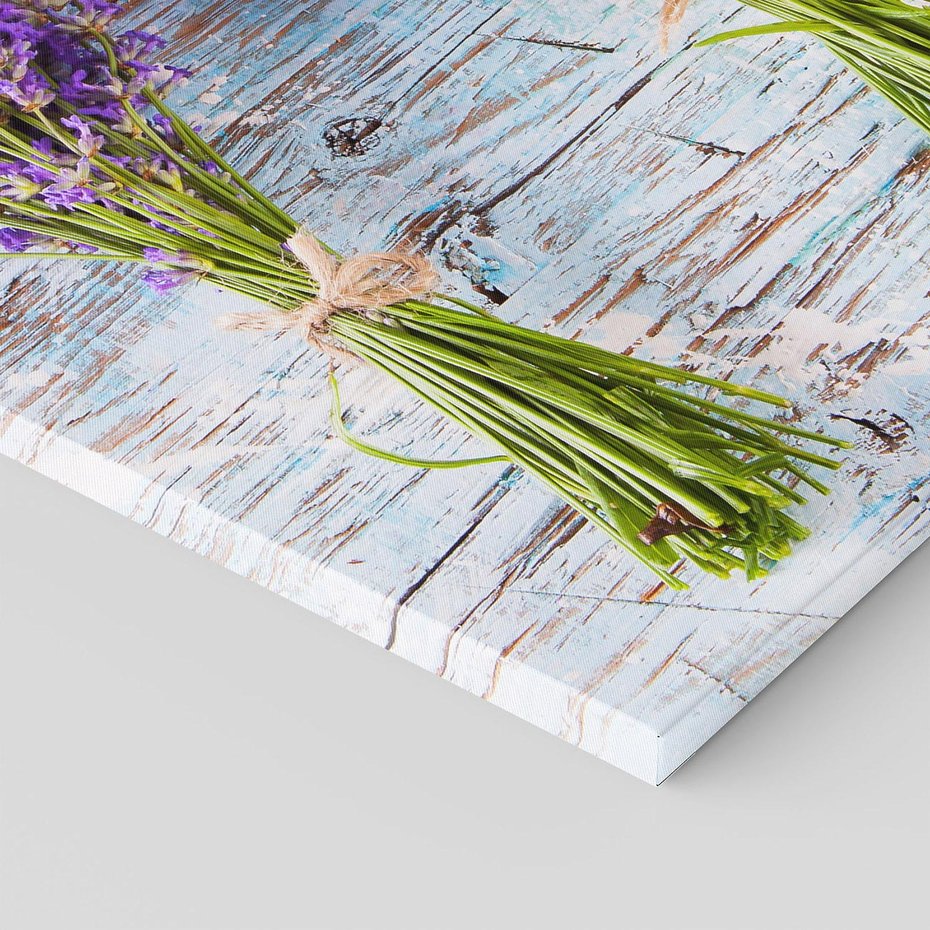 Obraz na płótnie 70x100 - Urok lawendowych pól - lawenda, kawiaty