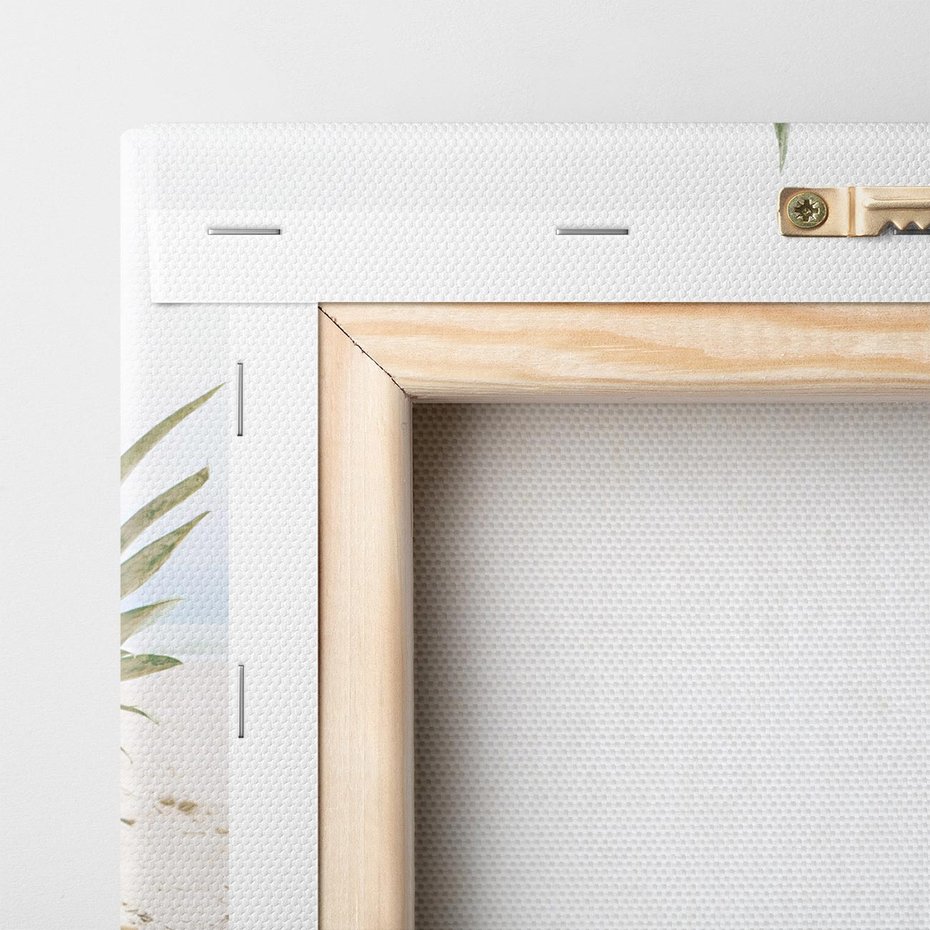 Obraz na płótnie 120x80 - Ananasy Plażowy Raj - ananasy, plaża