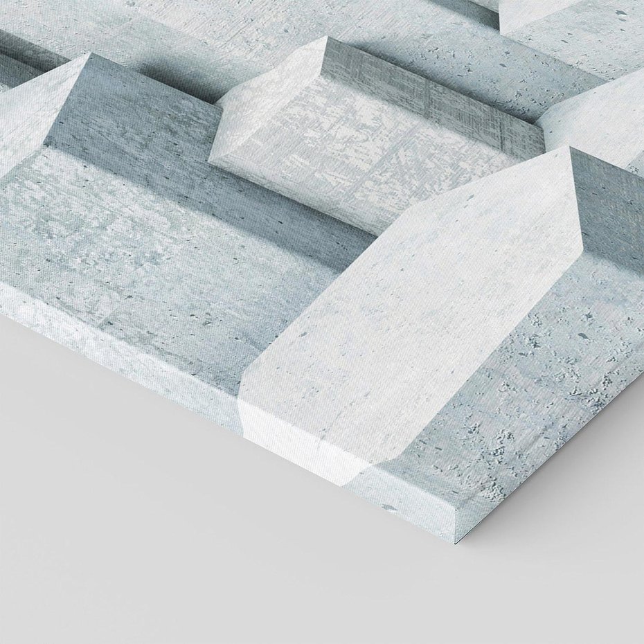 Obraz na płótnie 120x40 - Wymiarowe abstrakcje ożywiające przestrzeń - 3D, abstrakcja