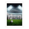 Plakat bez ramy 21x30 - Strzał do bramki - piłka, nożna
