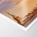 Plakat bez ramy 21x30 - Statua wolności w Nowym Jorku - Nowy Jork, statua