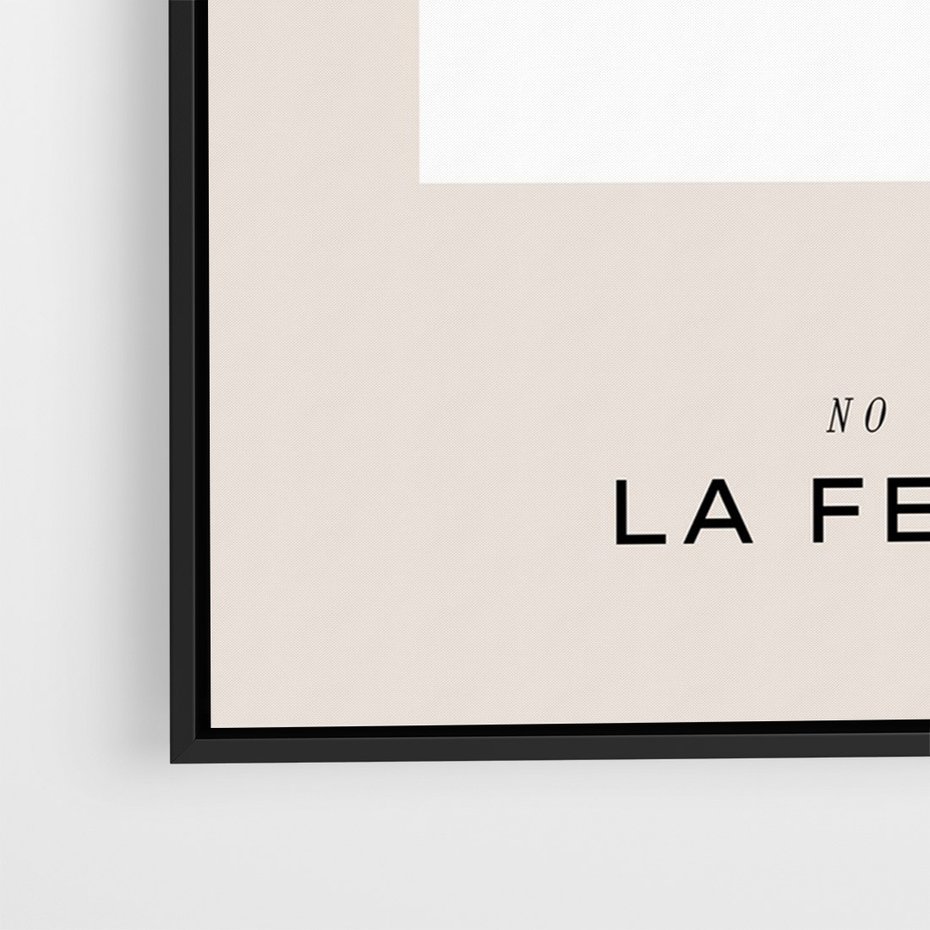 Obraz w ramie 70x100 - Boho Harmonia Stylu - abstrakcyjna sztuka, akt - rama czarna