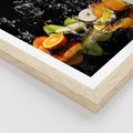 Plakat w ramie 30x40 - Owoce w Restauracji - owoce, kuchnia - rama drewno