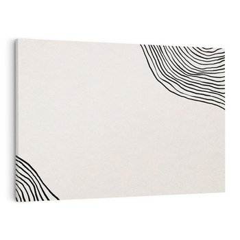 Obraz na płótnie 120x80 - Utracone wspomnienia - minimalizm, one line