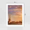 Plakat bez ramy 30x40 - Statua wolności w Nowym Jorku - Nowy Jork, statua