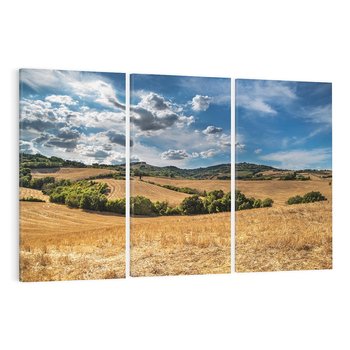 Obraz na płótnie 120x80 - Łąka góry i panoramiczny widok - łąka, góry