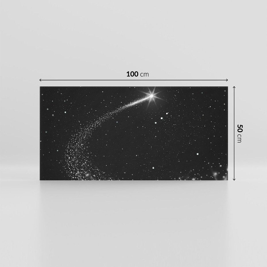 Obraz na płótnie 100x50 - Kometa wśród gwiazd - kometa, gwiazdy