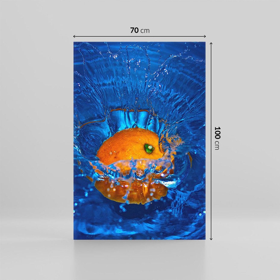 Obraz na płótnie 70x100 - Pomarańcza Owoce - pomarańcza, owoce