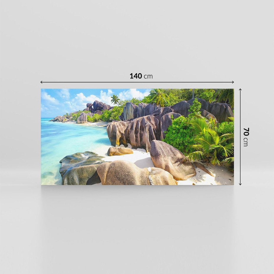 Obraz na płótnie 140x70 - Spotkanie z morzem - plaża, morze