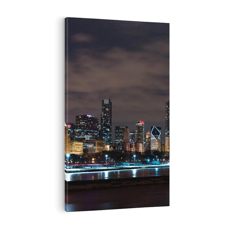 Obraz na płótnie 80x120 - Chicago - Miasto kontrastów - Chicago, USA