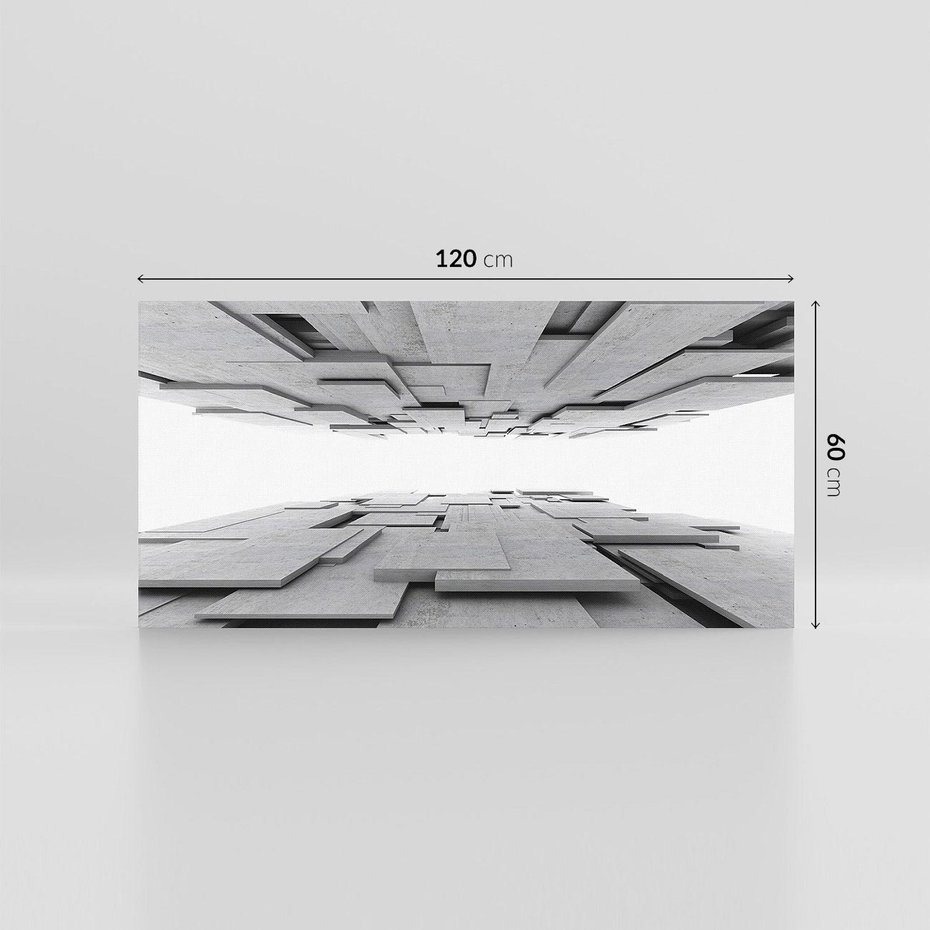 Obraz na płótnie 120x60 - Architektura 3D - architektura, 3D