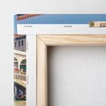 Obraz na płótnie 30x30 - Romantyczna przejażdżka gondolą w Wenecji - Wenecja, gondola