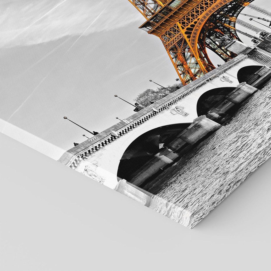 Obraz na płótnie 70x100 - Echa Wieży Eiffla - wieża, Eiffla
