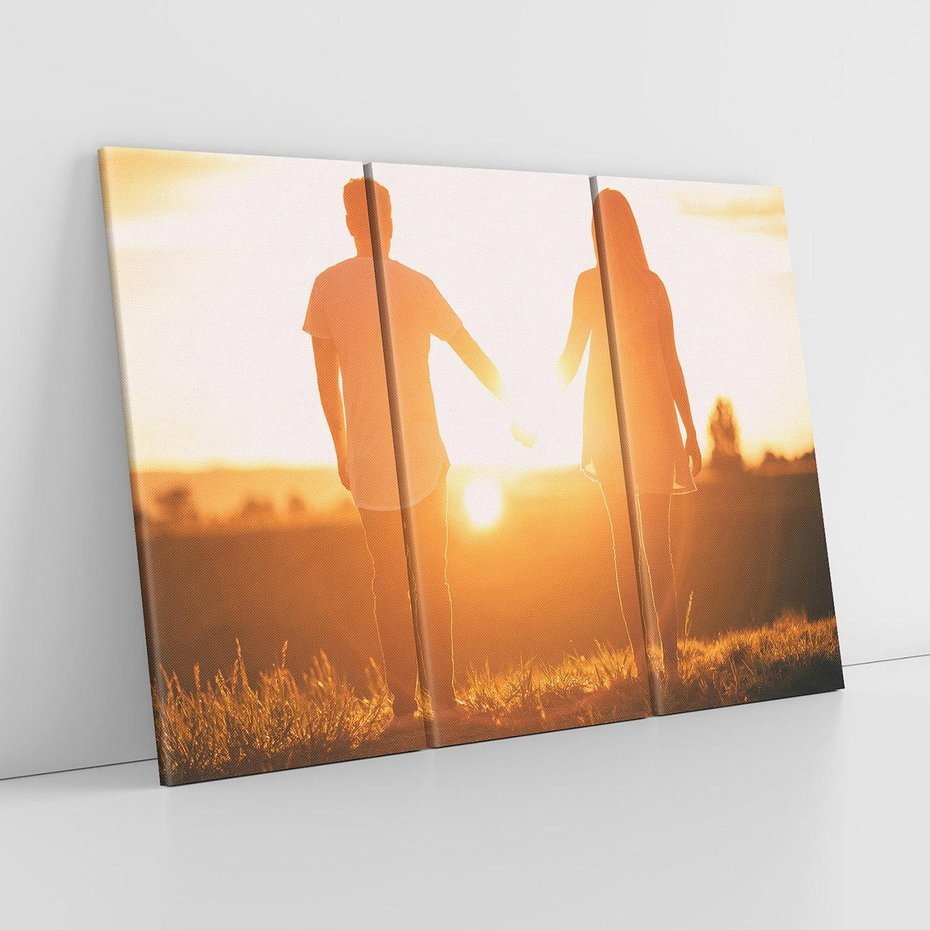 Obraz na płótnie 120x80 - Para - Miłość Wspólnych Chwil - para, miłość